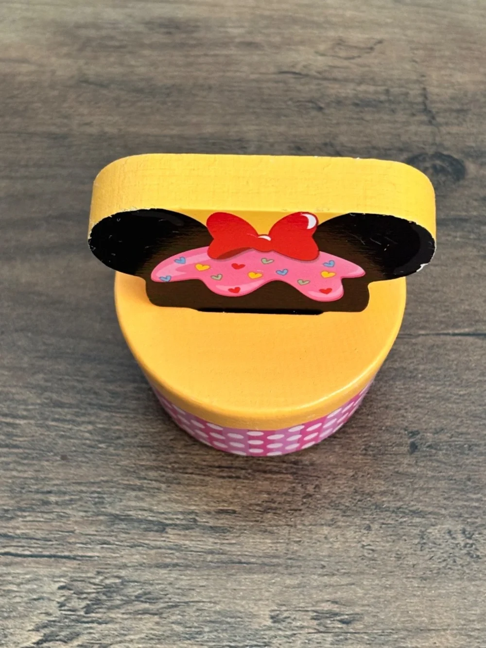 Melissa & Doug Disney Snacks Wooden Minnie Mickey Mouse Cupcake Replacement Toy